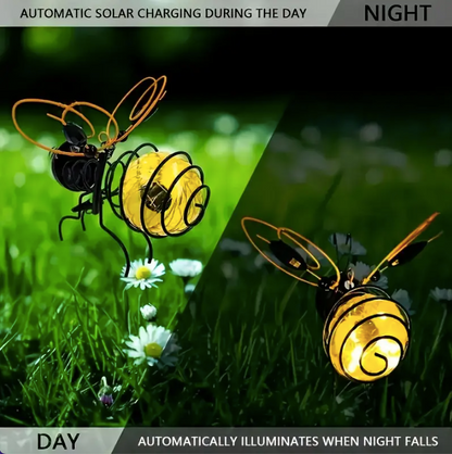 Outdoor Hanging Solar Bee Light