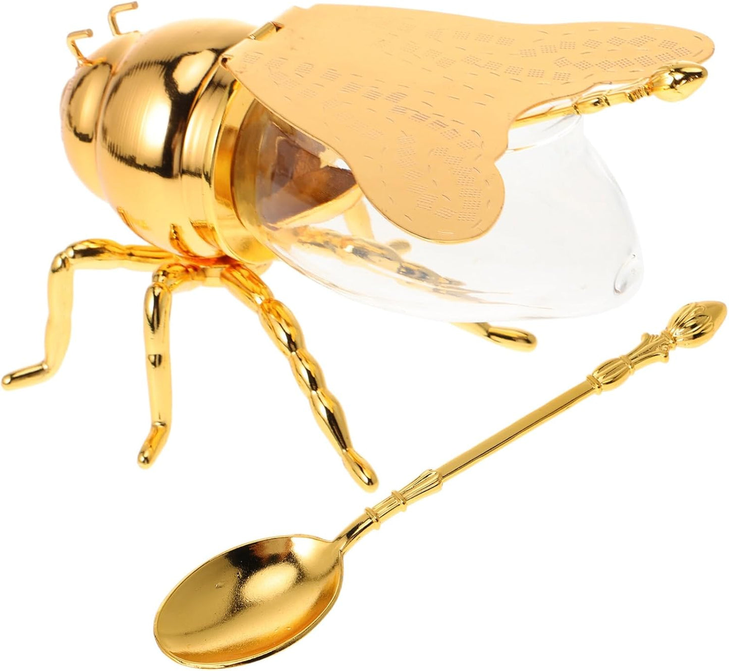 Decorative Bee-Shaped Honey Jar