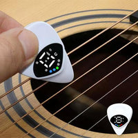 2-in-1 Guitar Picks-Acoustic Guitar Tuner