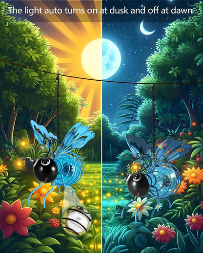 Outdoor Hanging Solar Bee Light