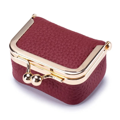 Genuine Leather Mini Jewelry Box