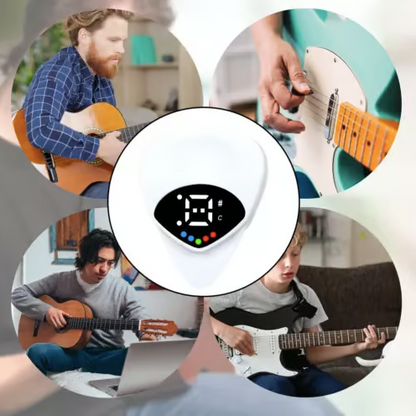 2-in-1 Guitar Picks-Acoustic Guitar Tuner